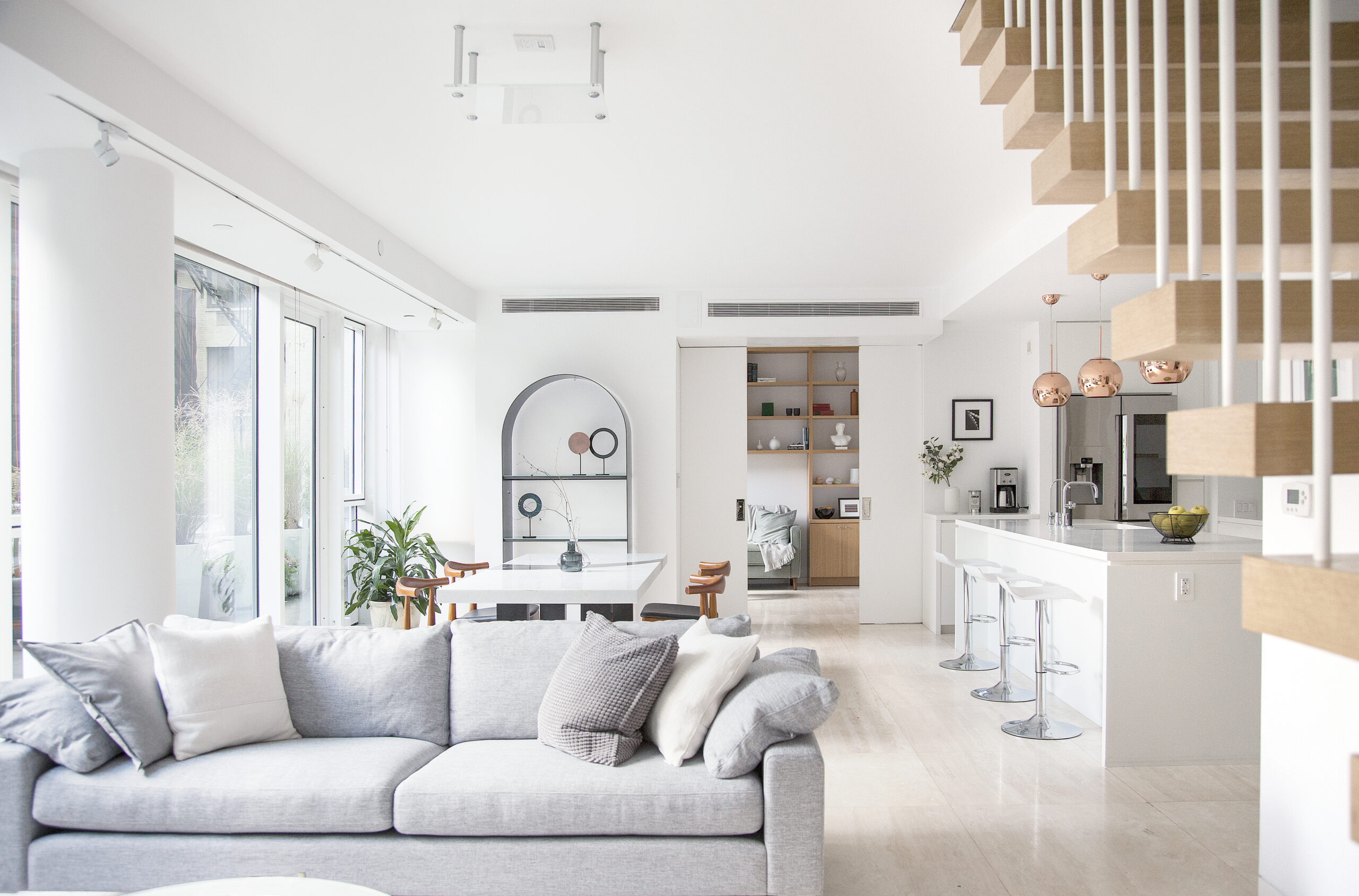 Staging and Photography Of A Beautiful Duplex Apartment in Brooklyn NY