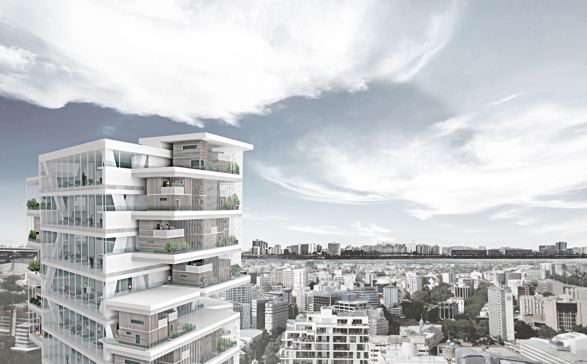 Co-living & Co-working Platform To Share The Horizon